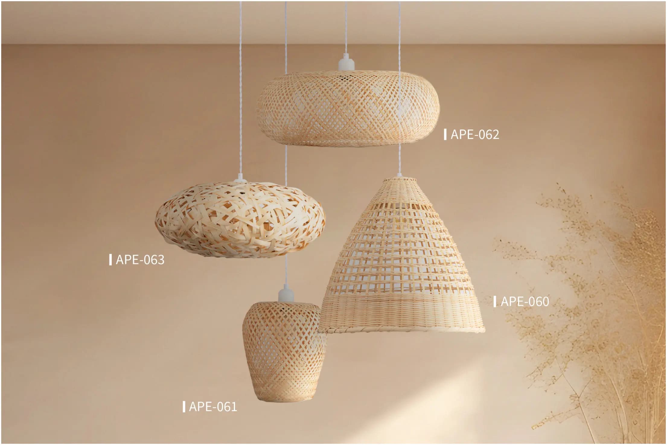 BAMBOO PENDANT LIGHT